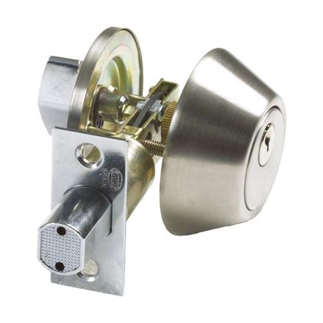 Cerradura americana cromo condena-llave ext. 1550 13442 amig (1/2)