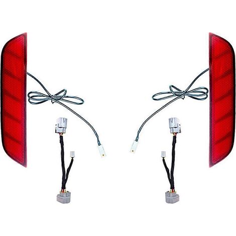 Dynamischer Blinker für Toyota-Heckstoßstange – Rotes Signal (1/5)