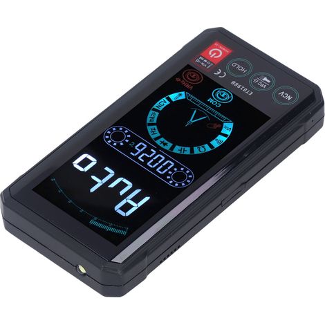 Multimètre numérique avec écran tactile, voltmètre CC et CA, mesureur de résistance et de capacité (1/5)