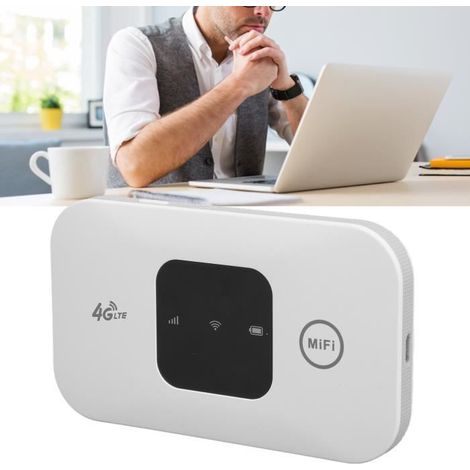 Wifi portable Routeur WiFi, Routeur WiFi Mobile Portable 4G LTE, Périphériques de Routeur Internet informatique reseau (1/4)