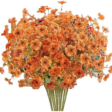 Fleurs Artificielles D'Automne Thanksgiving Artificielles Automnales Pour Porte D'Entrée D'Automne Porche Patio Balcon Jardin Extérieur Intérieur Salon Salle À Manger (1/5)