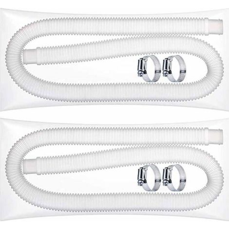 Tuyau de rechange pour pompe de filtre de piscine Tuyau de rechange pour pompe de piscine - Double tube 4 boucles