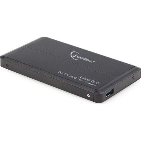 gembird Festplatten Gehäuse USB3.0 2.5 schwarz alu (EE2-U3S-2) (1/5)