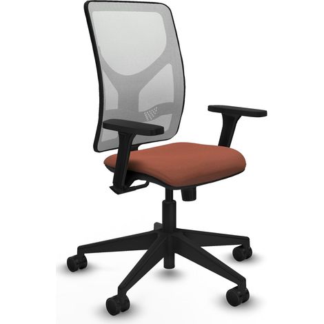 Sedia da ufficio piqueras y crespo Motilla bianco telaio marrone (1/2)