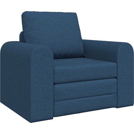 Maison Exclusive - Divano letto Blu 98 x 71 x 83 cm Tessuto (1/5)