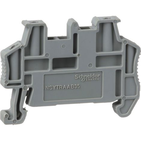 Butée de rail din Schneider nsyptraab35 fixation clip 5.2 mm