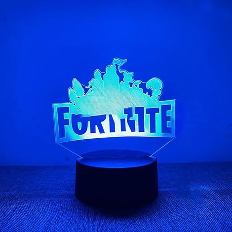 3D Lamp, Touch Night Light, Video Games Night Light, 3D Illusion Led Night Light, Game Theme Room Decoration Lamp for Children, 16 Colors Free Switching Light (1/5)