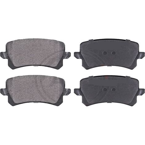 KIT PASTIGLIE FRENO POSTERIORI compatibile con VW PASSAT B7 VARIANT (365) / PASTIGLIE FRENANTI AUTO OEM P 85 108 P 85 109, / SOSTITUZIONE DIRETTA / BASSA POLVERE / SILENZIOSO