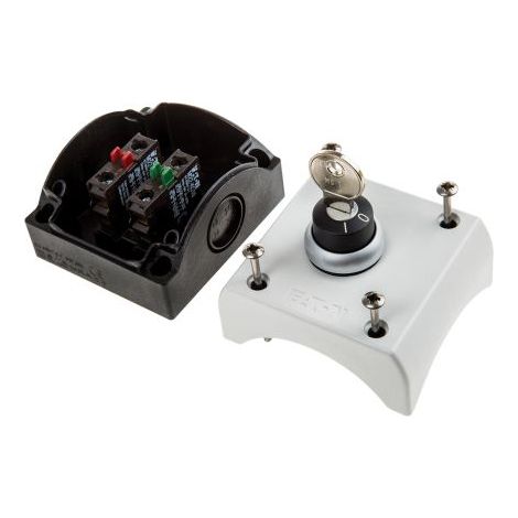 Cassette de commutateur à clé 1NO 1NC IP66 M22-WRS/KC11/I 216526 (1/4)