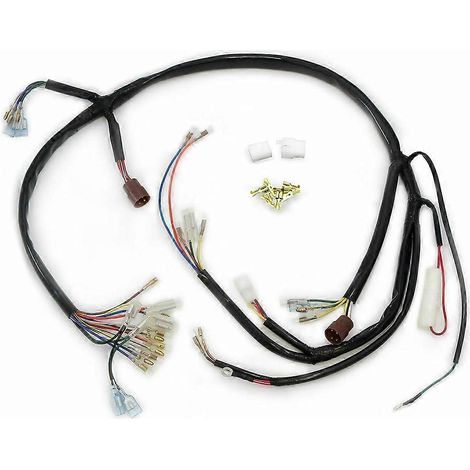 Compatible avec les faisceaux de câblage principaux des moteurs bicylindres CB350, CB350K, CL350 et CL350K des modèles 1970-1973.