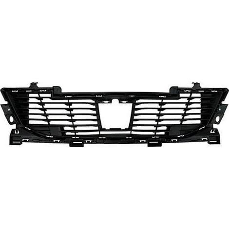 Grille de pare-choc avant centrale noire Peugeot 2008 2 depuis 2019