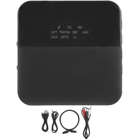 Émetteur Récepteur Audio Bluetooth 5.0 Stéréo pour TV Voiture PC - Adaptateur Sans Fil Compact (1/5)
