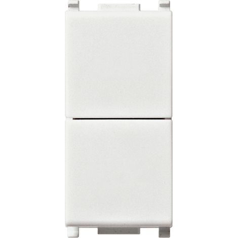 VIMAR - 14066 Due pulsanti indipend.1P NO+NO10A bianco