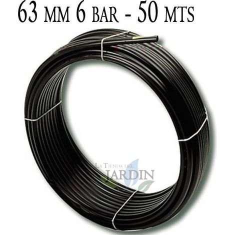 Tubo in polietilene 63mm  Tubo agricolo 63mm 6 bar 50 metri  Tubo per irrigazione 63mm  Tubo per irrigazione 63mm