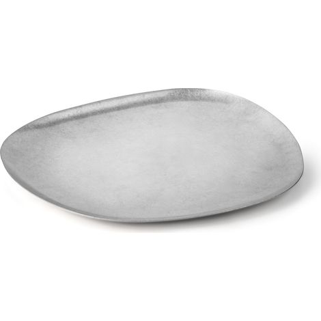 Assiette Vintage Collection Inox 27 x 23.5 cm - Pujadas