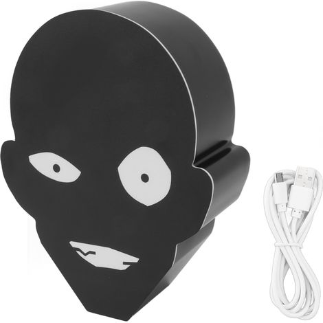 Veilleuse amusante à couleur changeante, Protection douce des yeux, lampe de chevet Portable et Rechargeable (1/5)