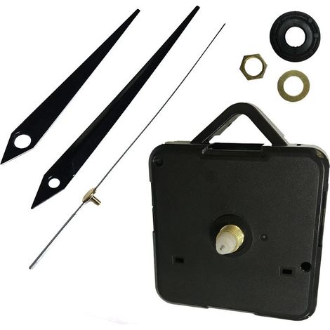 Mouvement d'horloge en quartz 69x56x16mm – Aiguilles 71/93/90mm – Faible consommation d'énergie – Pour cadrans 20 à 30 cm (1/4)