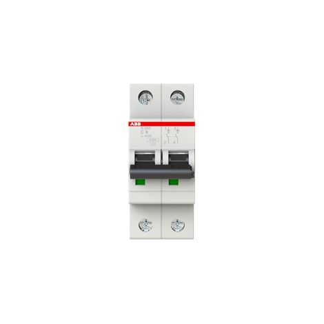 Interruttore Automatico Miniatura - miniature - S200 - 2P - 8 A - C - (AC) 6 kA - ABB2CDS252001R0084