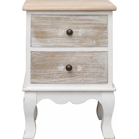 Maison Exclusive - Comodino 35x30x50 cm in Legno di Paulownia (1/5)