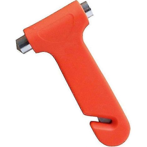 Martello taglia cinture di sicurezza 2 in 1 con taglia cinture di emergenza e rompivetro, strumento di evacuazione auto - AquaForge (1/5)