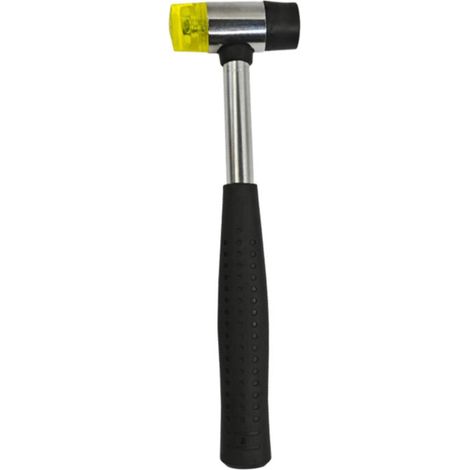 Marteau En Caoutchouc - Tête En Caoutchouc Et Nylon - Poignée Antidérapante - 25 mm - Pour Travaux De Bricolage - 1 Pièce (1/5)