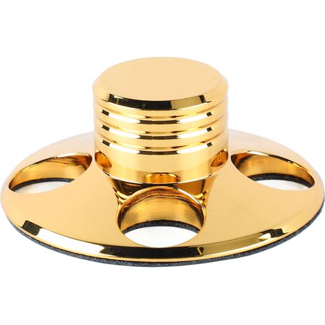 Stabilisateur pour Platine Vinyle, Niveau à Bulle et Pince de Serrage Métallique (1/5)