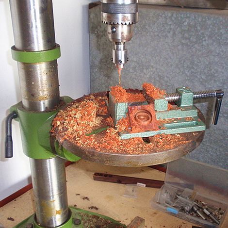 Ensemble de 8 accessoires pour perceuse électrique, outils de travail du bois, couteau à anneau en bois, couteau avec boucle de sécurité intégrée (1/4)