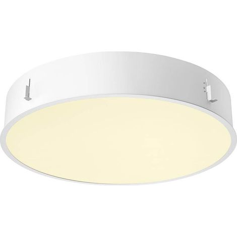 Plafonnier encastré Medo 60 blanc Ø 60cm avec cadre - 1008633