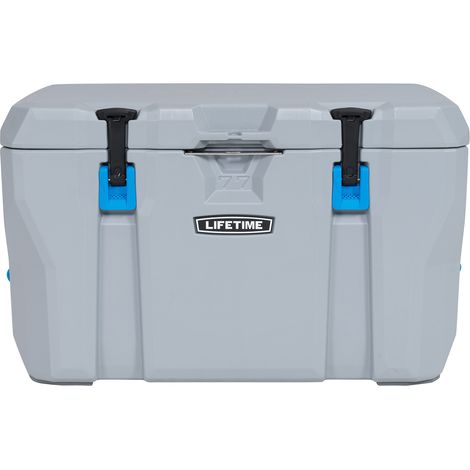 Lifetime Kunststoff Kühlbox Premium 73 Liter  Grau  47x76x47 cm (1/9)