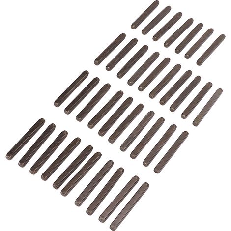 Kit professionnel de 37 poinçons en acier carbone pour marquage du cuir, avec étui de rangement - Outil de gravure DIY (1/5)
