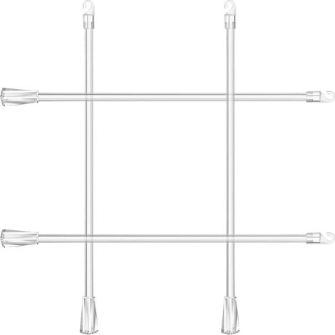 Accessoires pour Stores avec 4 Pièces Bâtons D'ouverture en PP, Design Polyvalent et Installation Facile pour Tringles de Rideaux et Voilages (1/5)