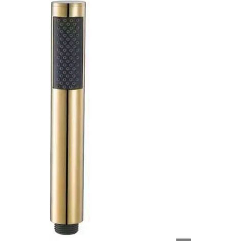 Pommeau De Douche - Acier Inoxydable 304 - Haute Pression Économie D'eau - Doré - G1/2 - 1 Pièce (1/5)