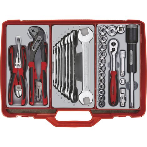 Coffre à outils complet 31pcs Teng Tools TC303 (1/2)