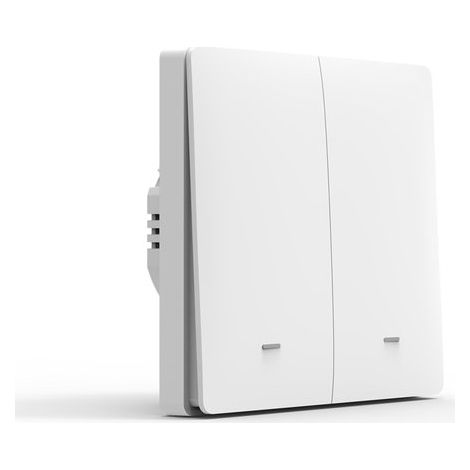 Interruptor de pared inteligente WiFi - Interruptor inteligente - Control remoto mediante aplicación - Temporizador y control por voz (1/5)