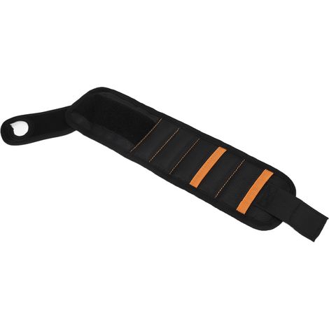 Bracelet magnétique pour vis et clous, outil de maintien puissant, organisateur d'atelier pour papa, copain ou bricoleur (1/5)