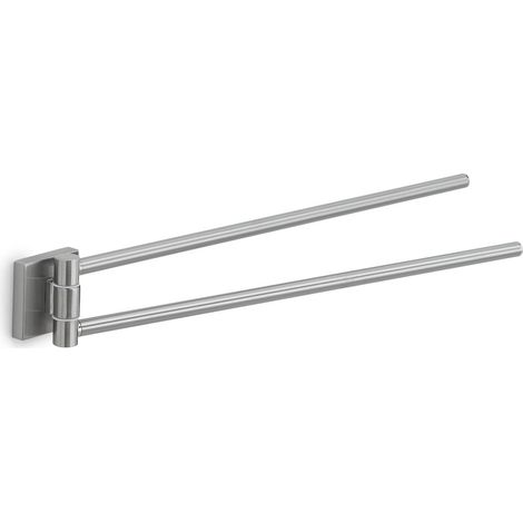 Portasalviette a snodo da muro in acciaio inox AISI 304 e Cromall FJ23 Gedy serie FUJI Satinato (1/2)