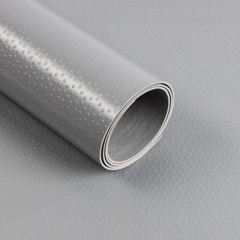 PVC-Bodenbelag Dots Grau 120 x 50 cm