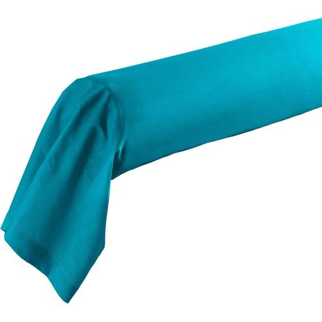 Douceur D'Intérieur – Taie de traversin 85 x 185 cm – Coton 57 fils – Finition point bourdon élégante – Confort respirant et grande résistance