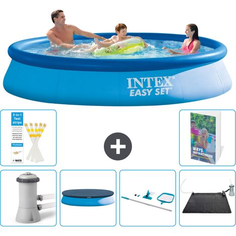 Intex Piscina Easy Set Rotonda - 366x76 cm - 7-pezzi  S241