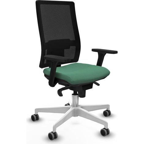 Piqueras y Crespo 3D026G0 Chaise de Bureau Vert Émeraude (1/3)