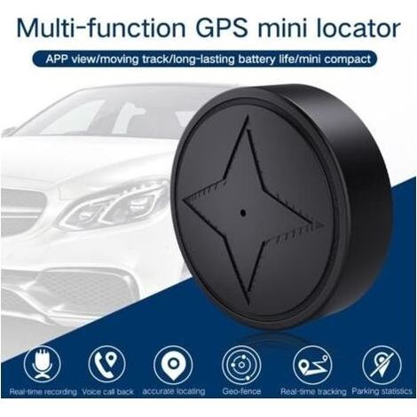 Mini traceur GPS à aimant puissant, Couverture Globale Complète Lacator GPS Avec Mic, pour moto camion enfants (1/5)