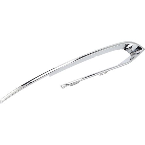 GARRYFIZH Calandre de pare-choc avant en alliage chromé, moulage de garniture de phare antibrouillard étanche de remplacement pour 528i 535d 550i droit 51117331770 (1/5)