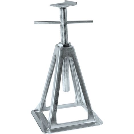 Midland – Chandelles de stabilisation aluminium pour camping-car – Charge max. 1000 kg – Réglable de 29 à 44 cm – Lot de 2