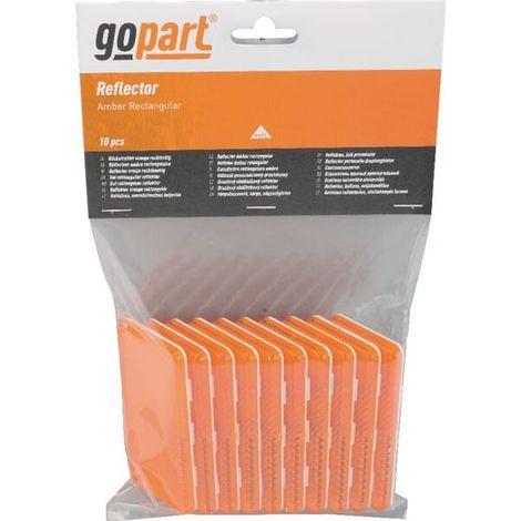 Catadioptre rectangle orange GOPART LA75005 (1/3)