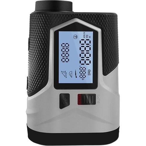 Télémètre de Golf Rechargeable 1200m avec télescope télémètre Vibration Verrouillage Drapeau ajusté en Pente Chasse Précis Mesure Distance Effort (1/5)