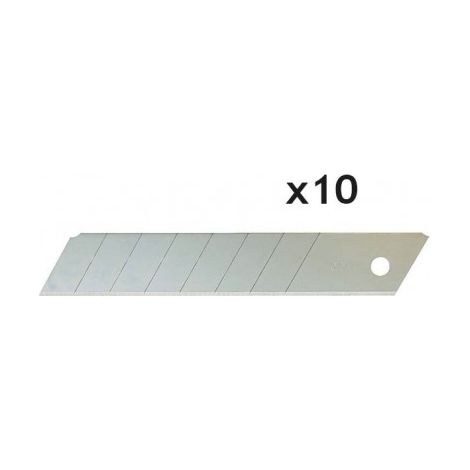 JOUANEL - Lot de 10 lames droites à casser 25 mm