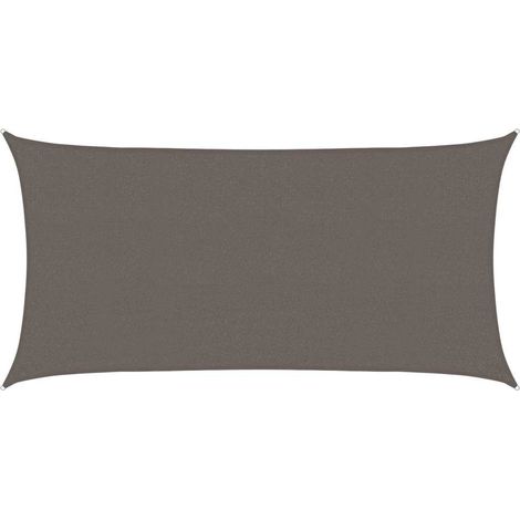 Maison Exclusive - Sonnensegel 160 g/m² Anthrazit 2,5x4,5 m HDPE (1/5)