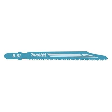 Makita B-06476 Lama per seghetto alternativo B-51 Metallo 5 pezzi