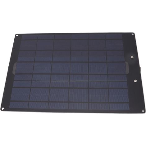50-W-Solarpanel, tragbares Ladegerät mit hohem Wirkungsgrad für Camping und Outdoor-Reisen (1/5)