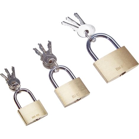 MANNESMANN M 413-03 - SET DI 3 LUCCHETTI (1/4)